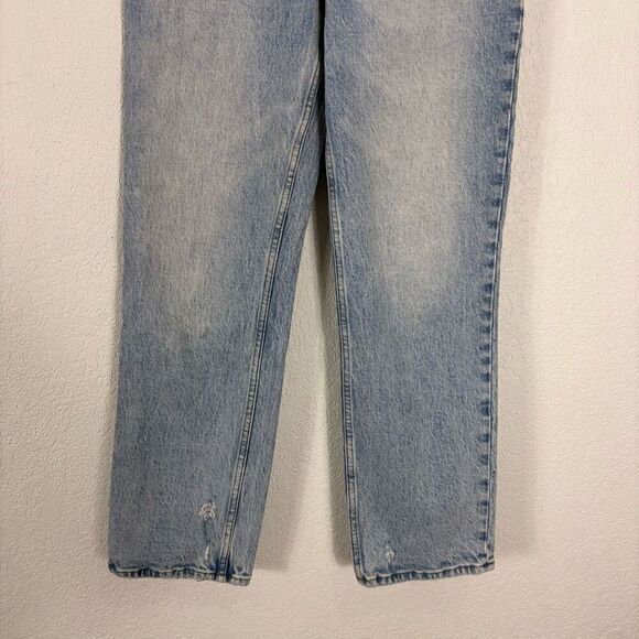 Abercrombie & Fitch The 90’s Straight Leg High Rise Jeans Size 25P or 0P - Picture 3 of 12
